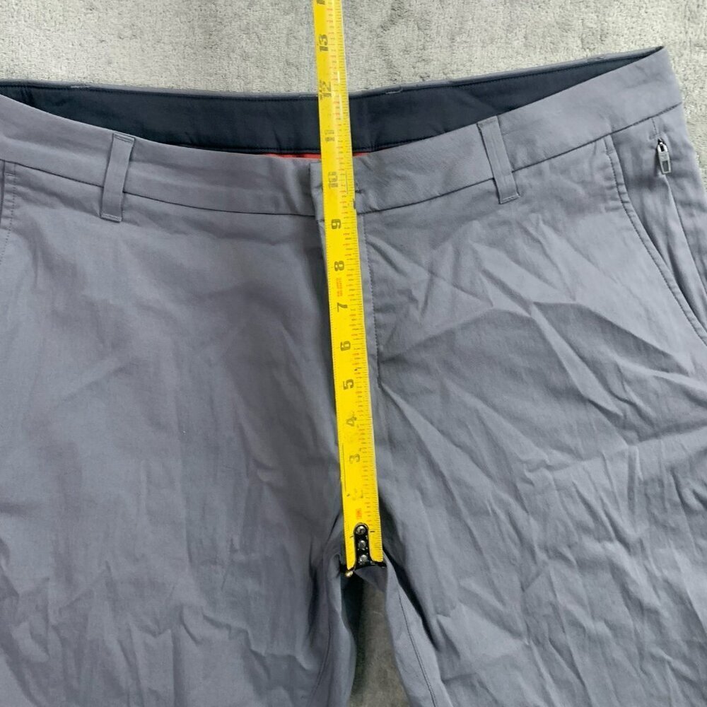 Birddogs Pants Men's 38x32 Performance Golf Chino Gray Stretch Athleisure Lined - Picture 8 of 13